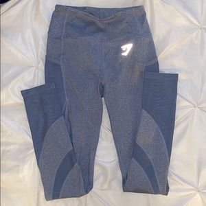 Gumshark 7/8 leggings, slate blue